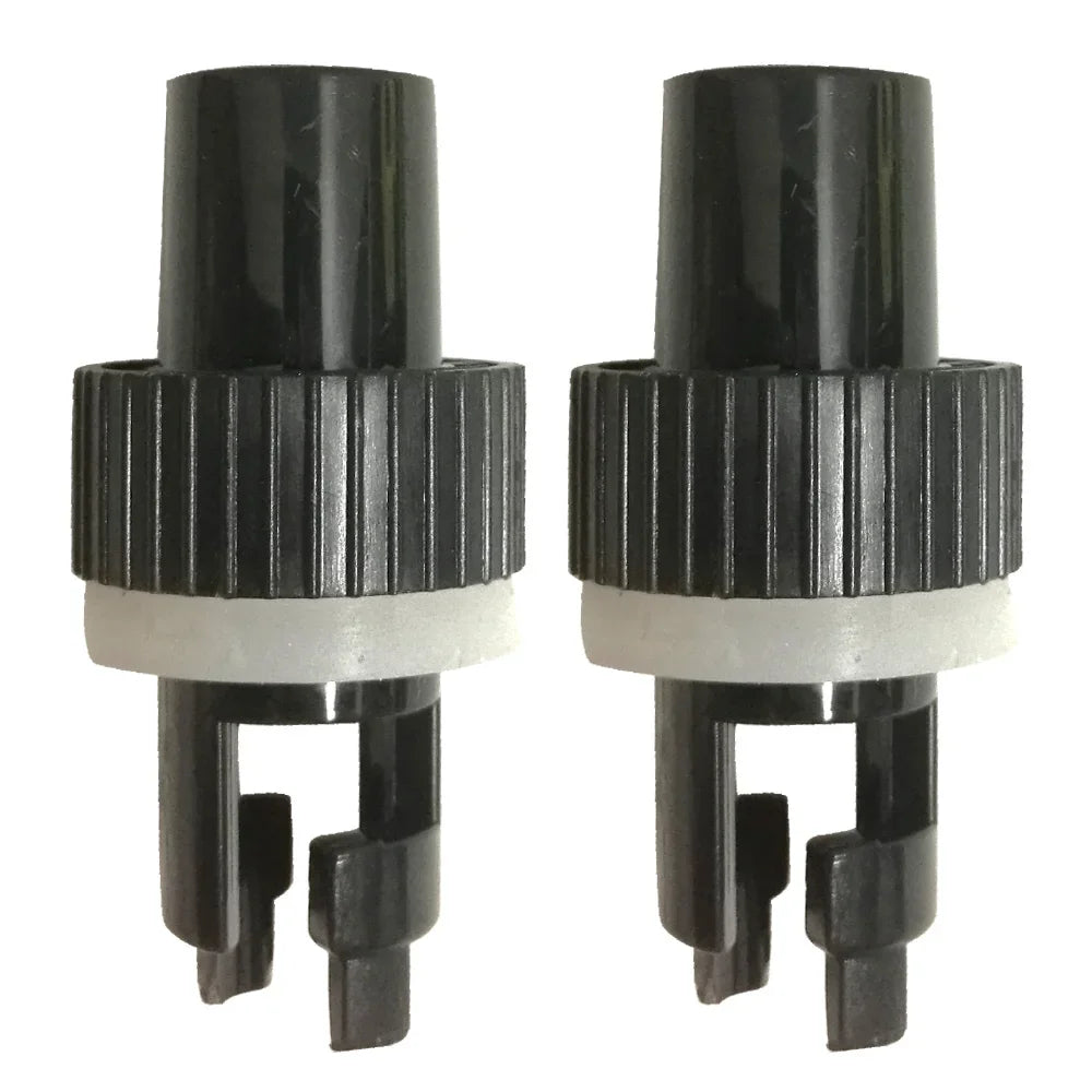 1PCS 2PCS Six-hole Inflatable PVC Boat Air Valve Rowing Boats Foot Pump Hose Adapter Oasis Select Black2