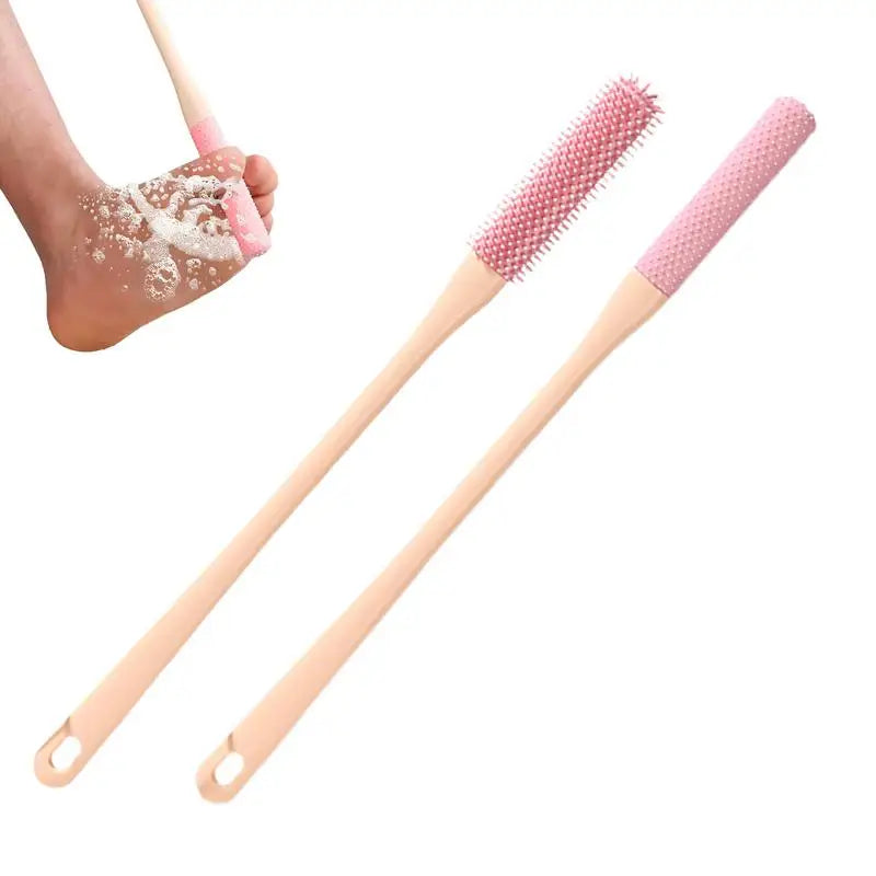 Silicone Toe Brush Nail Brush For Cleaning Fingernails Foot Scrubber In Shower Silicone Bristles Foot Brush Deep Cleaning tool Oasis Select