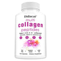 Multi-collagen Peptides - Anti-aging, Brightening Skin Tone, Firming Skin, Hair, Nail, Skin, and Joint Health Supplements Oasis Select 120 count-1 bottle