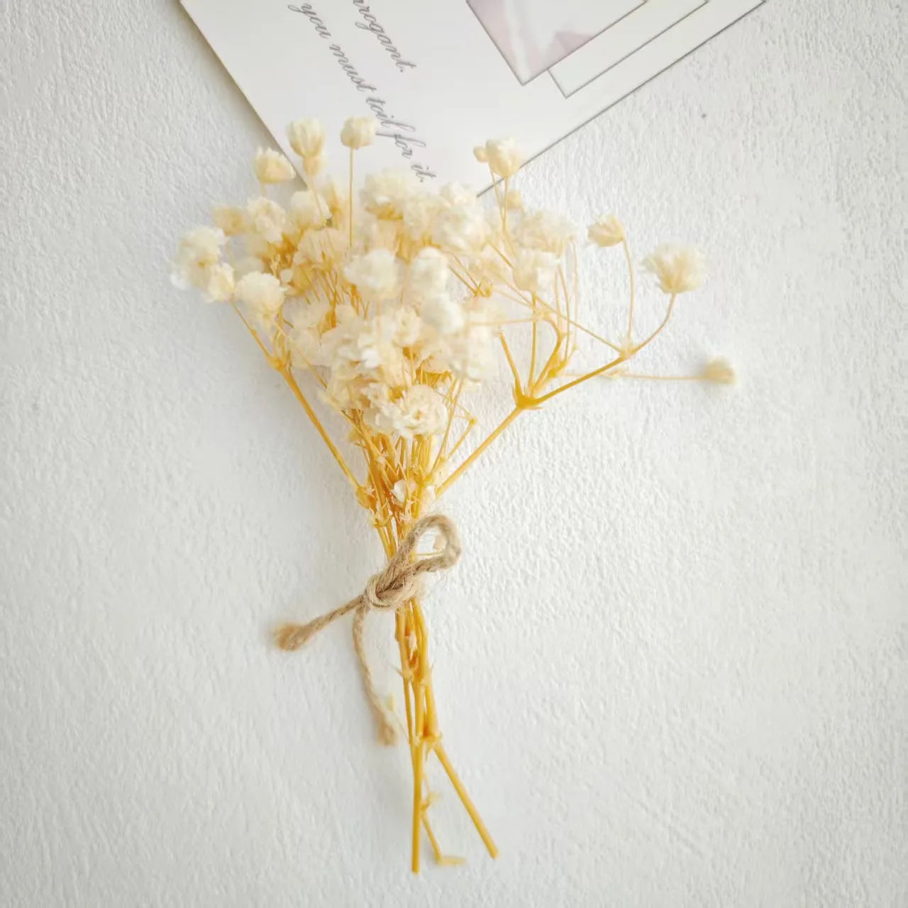 Dried Flower Mini Bouquet Bridal Bridesmaid Wedding Boutonniere Gift Box Decor DIY Material Kit Home Decor Oasis Select 4