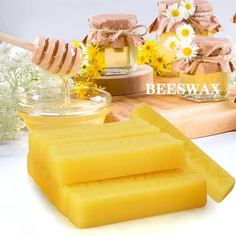 1/3PCS Pure Beeswax Block - DIY Candle Making Magic, Aroma Bliss for Aromatherapy, Craft Unforgettable Candlestick Designs Oasis Select