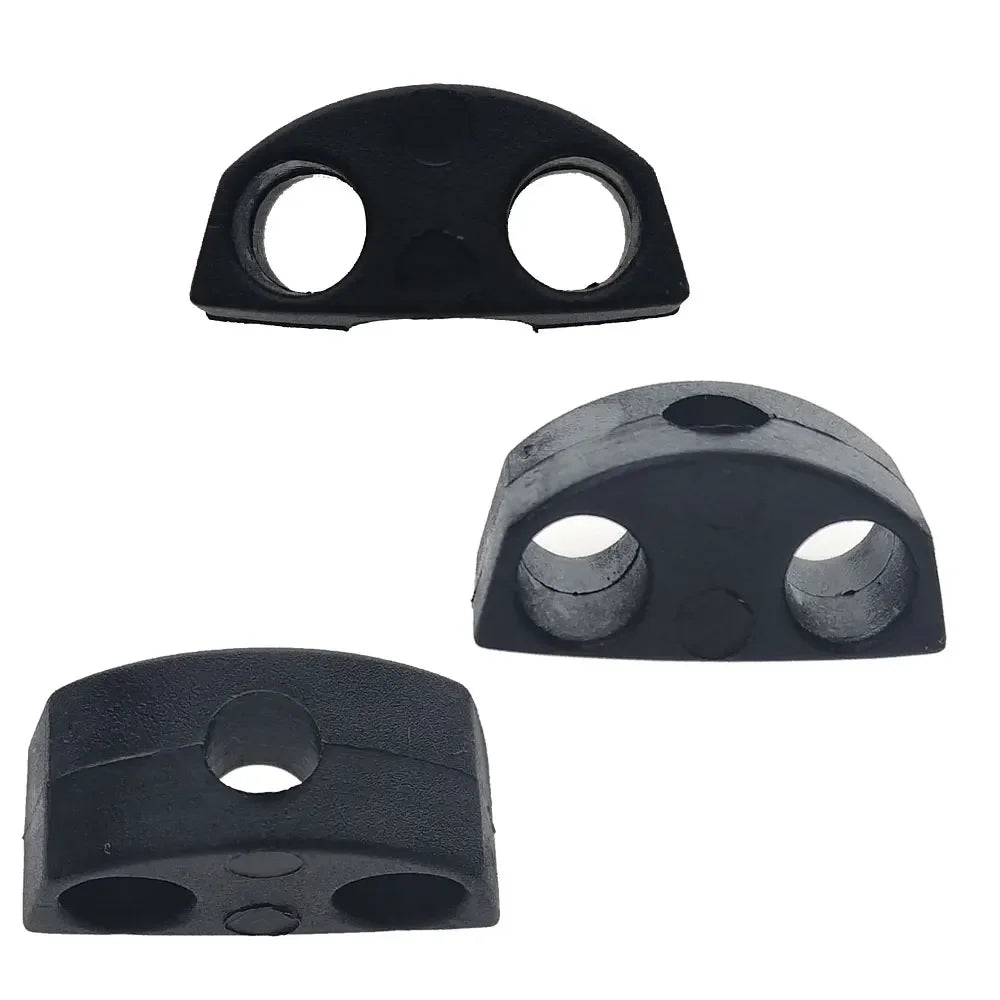 Kayak Deck Line Guide Nylon Black Deck Line Rigging Guide Fittings Fastener Holder Hardware Riggfitting Tie Down Cord Accessory Oasis Select