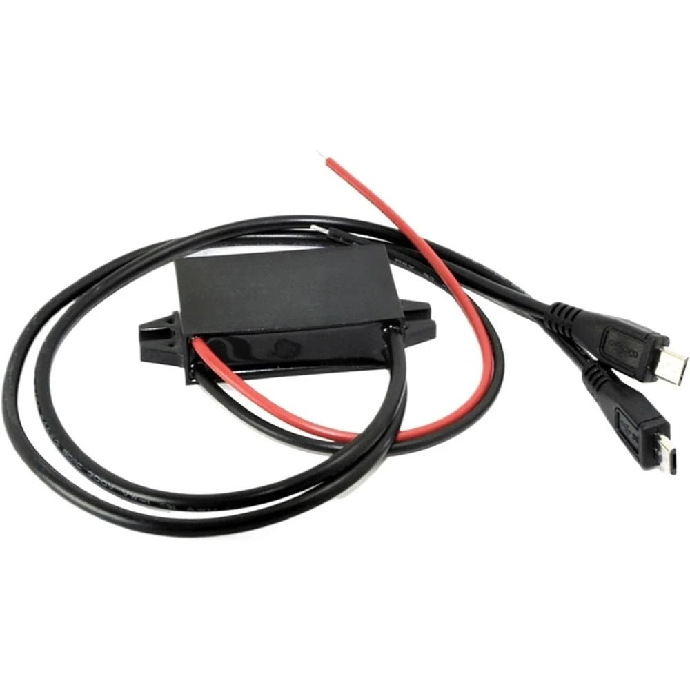 12V 24V to 5V 3A 15W Converter Module Power Supply Regulator for Car Charger Dual USB Output(12V-5V 3A 1USB C1) Oasis Select
