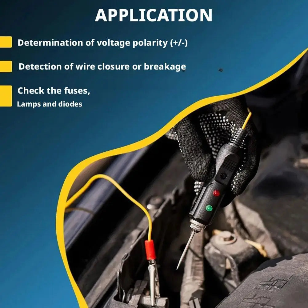 6-24V Automotive Test Pen – Car Voltage & Circuit Tester