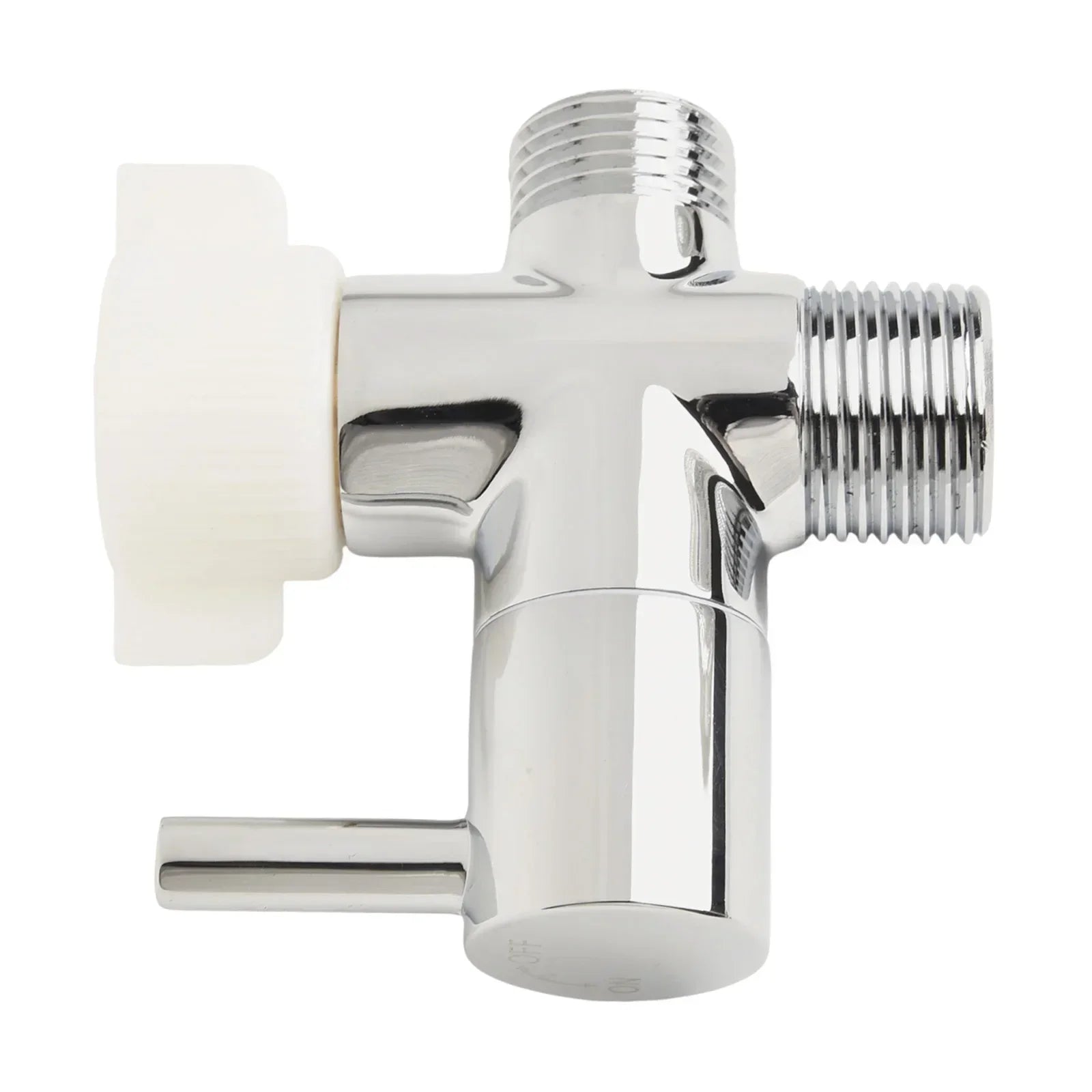 T Adapter Bidet T Adapter Metal Tee Connector Easy Installation Sturdy Construction Toilet Water Flowing Control Oasis Select