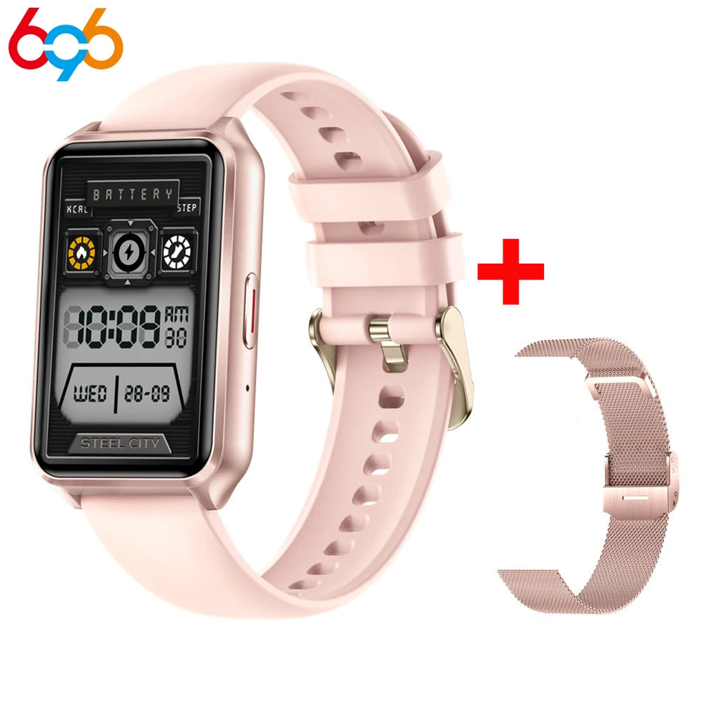 New 1.57" Blue Tooth Call Men Women Smartwatch 100+ Sport Modes Smart Watch Health Heart Rate Music Waterproof Voice assistant Oasis Select PIPIS A PIM
