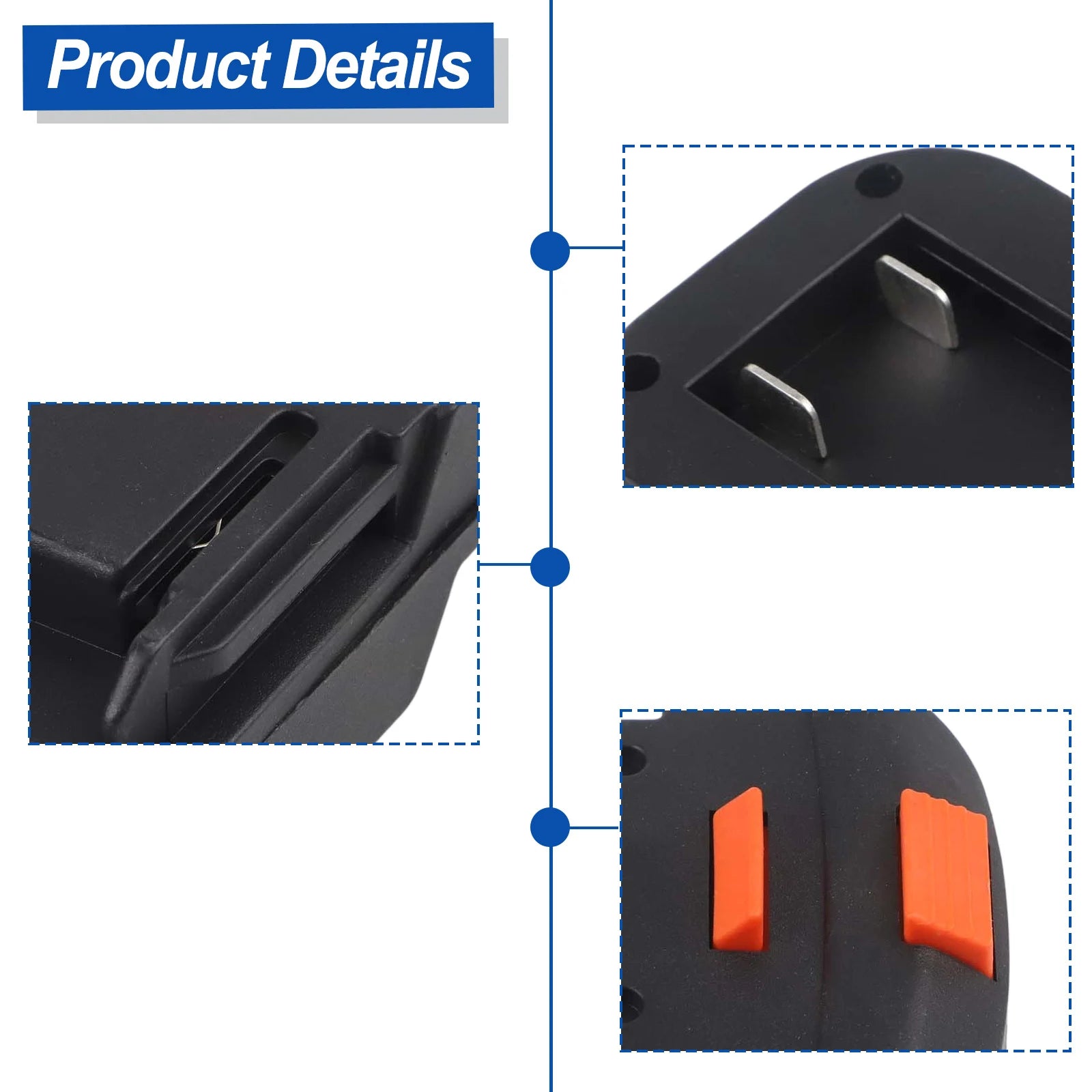 Battery Adapter Converter for MT & Dayi A3 Cordless Power Tools Battery Adapter Converter Oasis Select