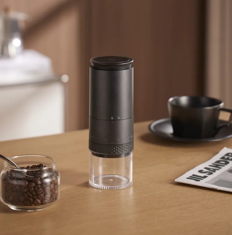 Electric Burr Coffee Grinder – 38 Levels, Rechargeable & Ceramic