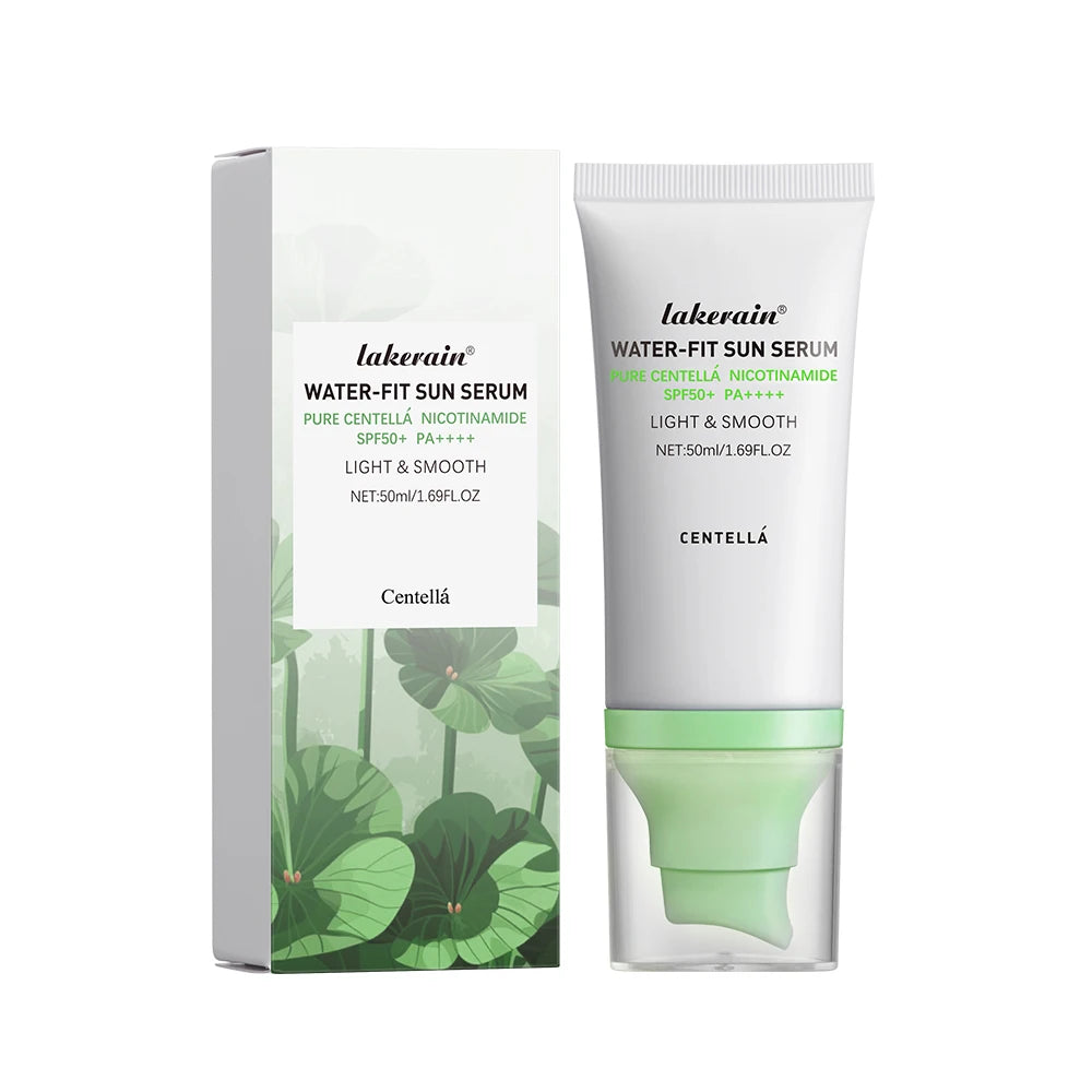 Sunscreen SPF 50 Centella Asiatica No Sticky Refreshing Sunscreen 50ml Sunscreen Essence for Dry Oily Sensitive Skincare Oasis Select 1pc