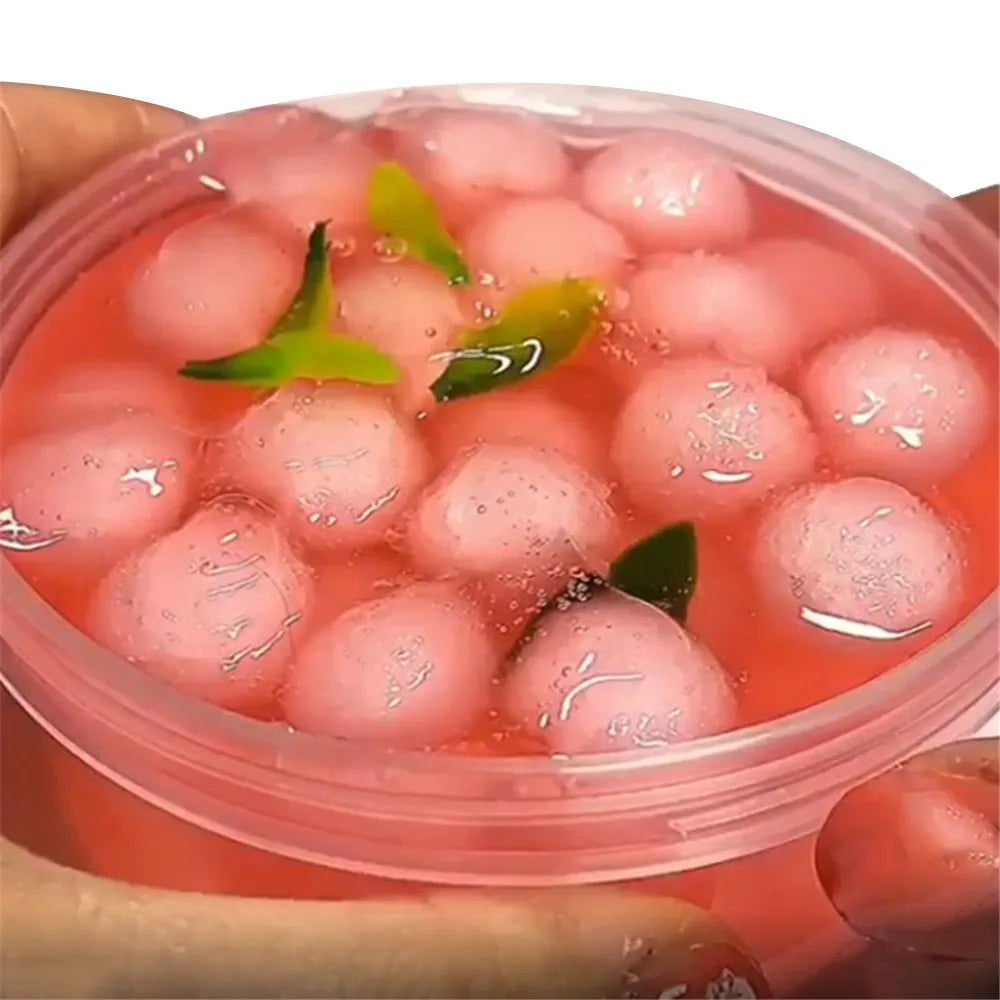 Peach Scented Cloud Slime – Color Mixing Stress Relief Putty Toy Sensory Slime Toy Oasis Select