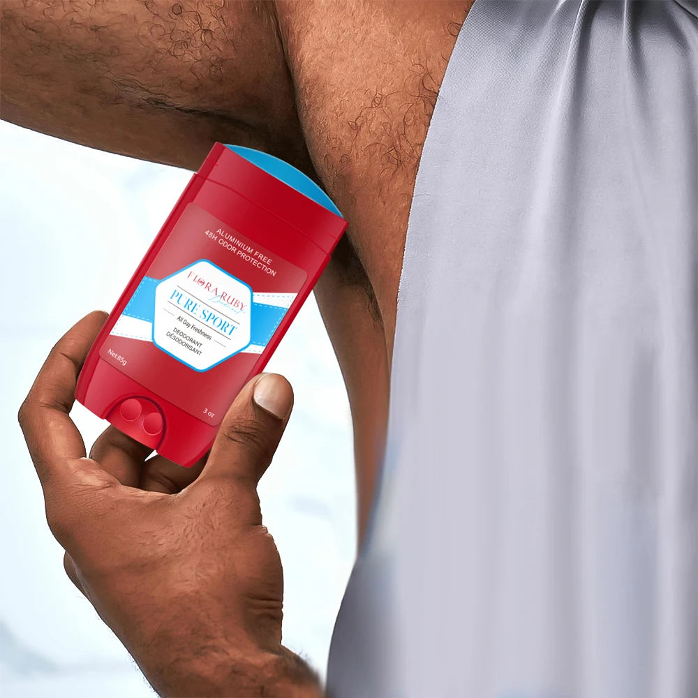 Aluminum Free Deodorant for Men,48H Odor Protection,48H Freshness & Lasting,with Sandalwood Cedarwood Scent,85g/3OZ Oasis Select