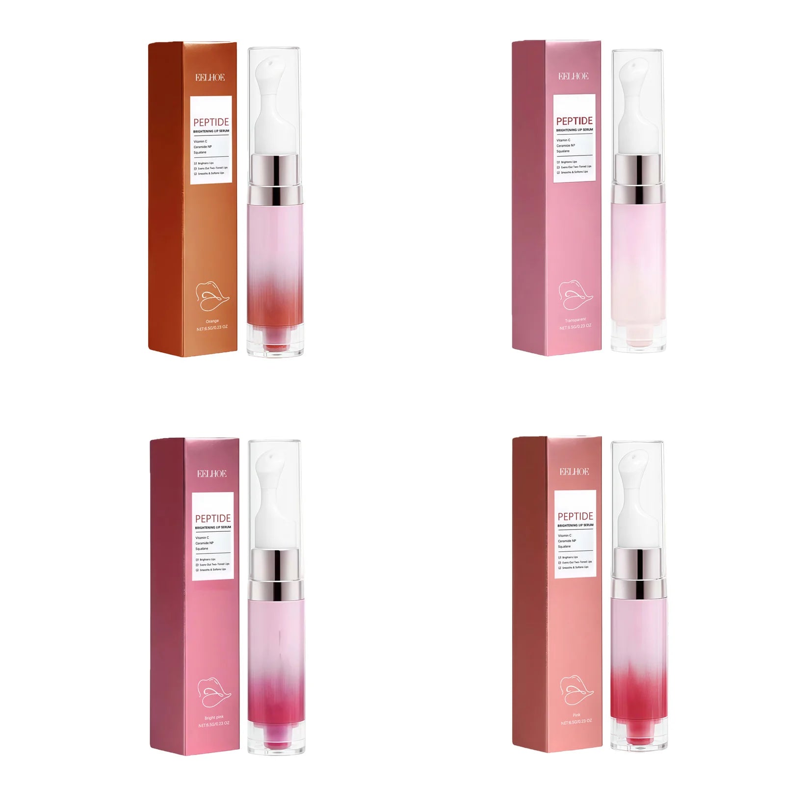 EELHOE Hydrating Lip Serum – Brighten, Plump & Moisturize Lip Serum Oasis Select 4 IN 1