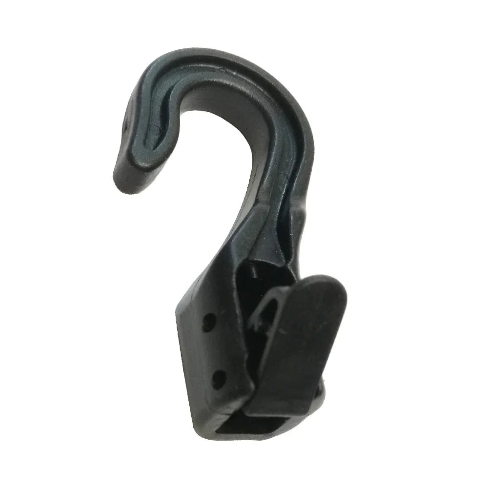 10 20PC Open End Cord Hooks Snap Boat Kayak Motorcycle rope Buckle camping tent hook For Bungee Shock Elastic Bungee Cord Straps Oasis Select