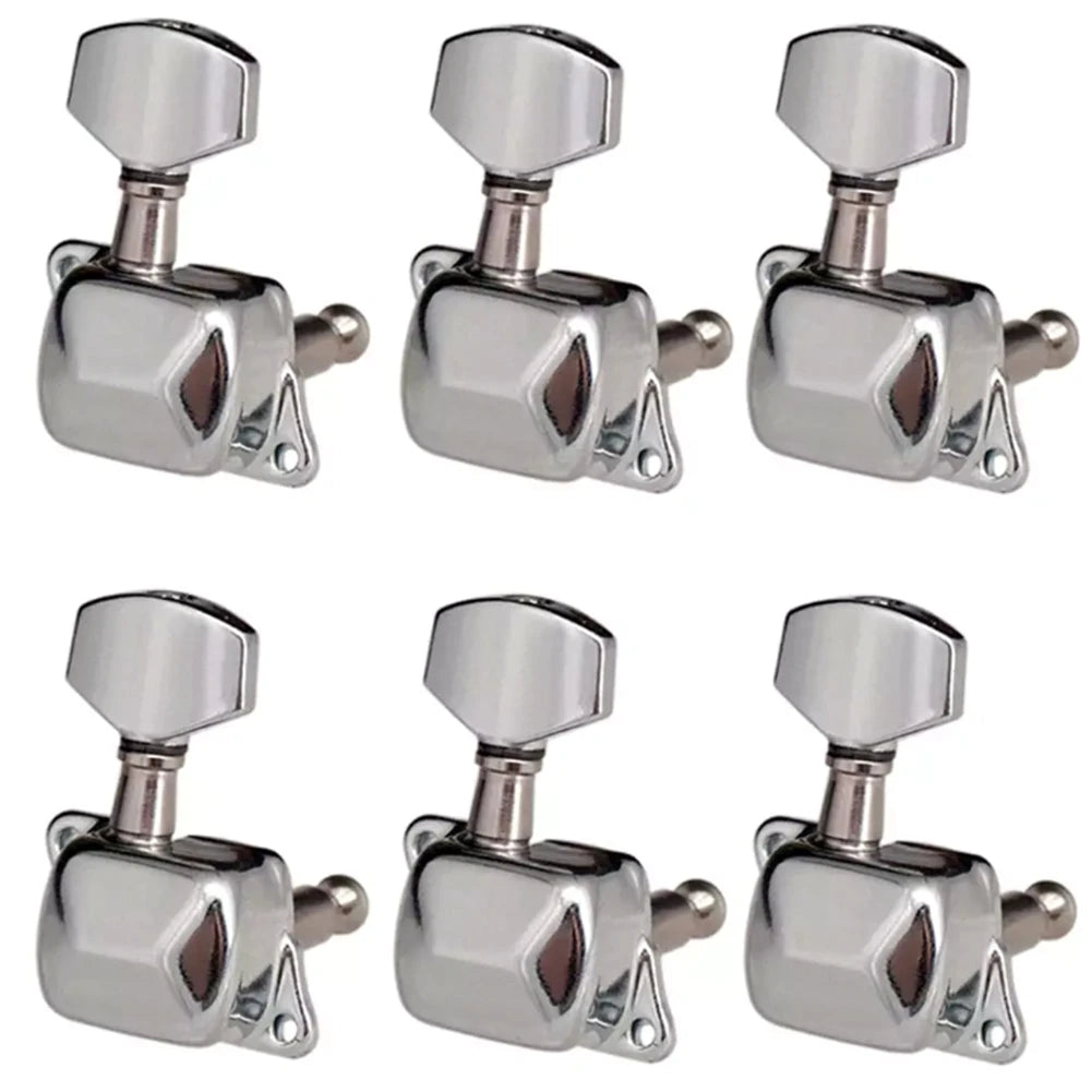 6R Semiclosed Guitar Tuning Peg Keys Tuners Machine Electric Guitar Part Replacement Musical Instrument Accessories Oasis Select Default Title