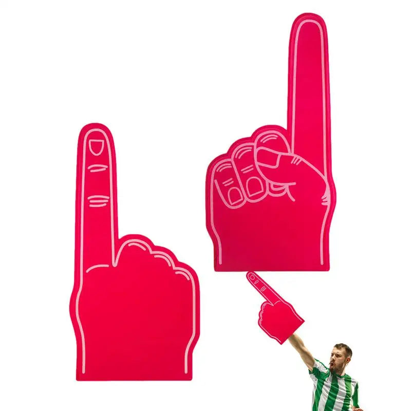 1PC Gladiators Foam Finger giant foam finger inspired sports games by sports fans' fingers Cheerleading Props for Sports Events Oasis Select