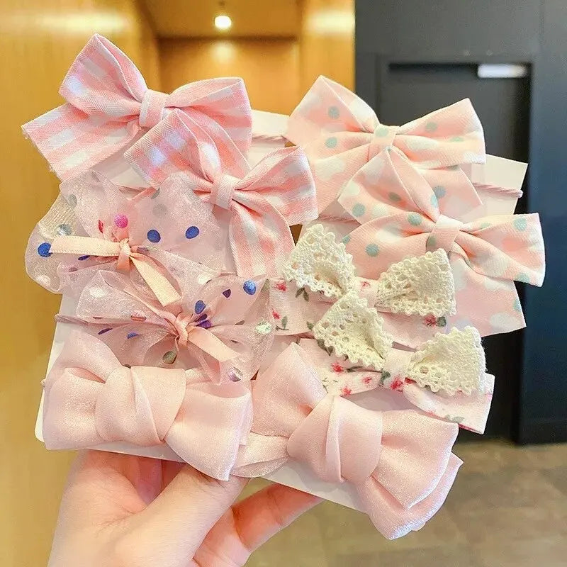 10pcs Aesthetic Hair Scrunchies – Cute Elastic Hair Ties, Soft Fabric Hair Bands, Stylish Headbands for Everyday Wear Oasis Select 10pcs-8