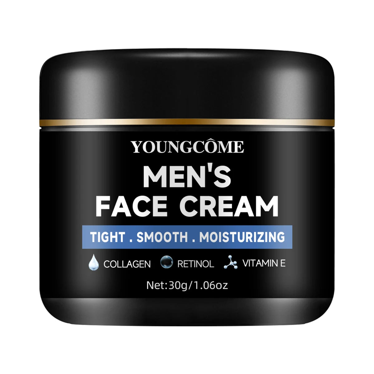 Men's Collagen Moisturizing Cream with Retinol and Vitamins, Refreshing and Hydrating,Anti-Wrinkle Aging Moisturizing Cream Oasis Select 30g