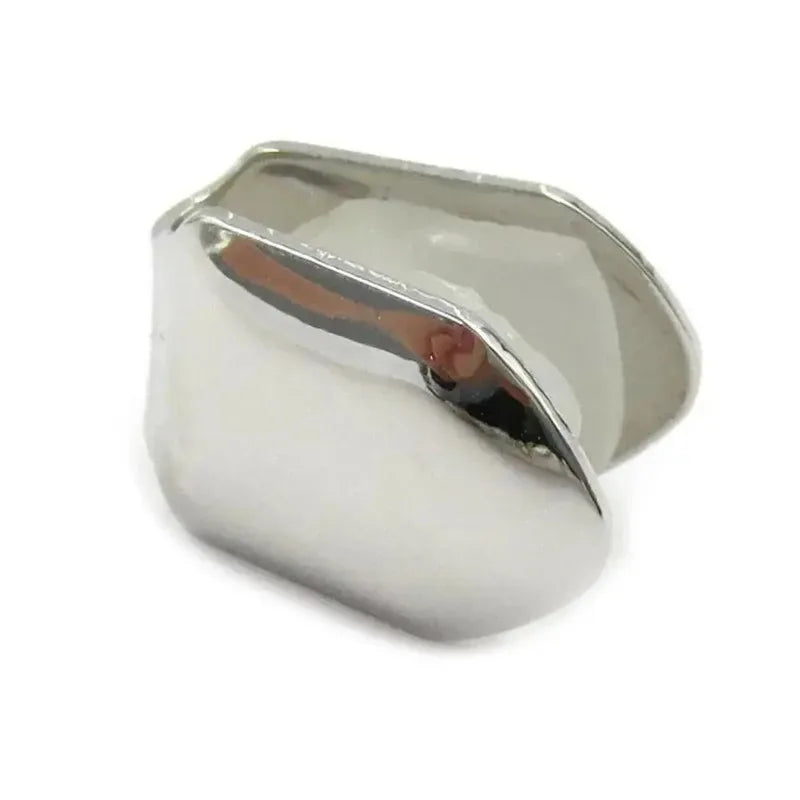 1/5pcs 3 Colors Custom Fit Gold Plated HipHop Single Tooth Grillz Cap Top Bottom Dental Grill Teeth Caps Halloween Cosplay Oasis Select