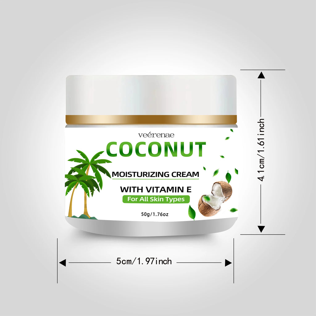 Vérenae Coconut Cream – Hydrating Firming Face Moisturizer