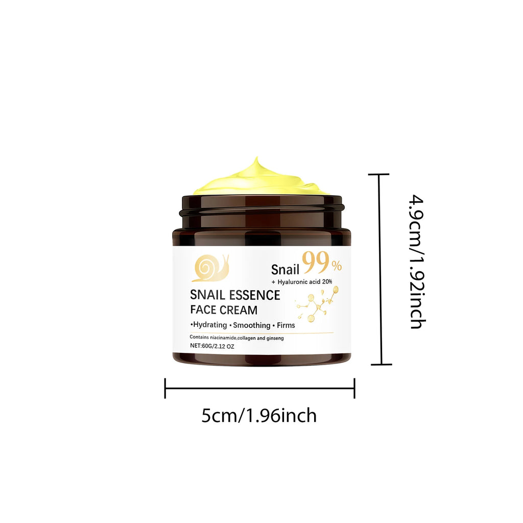 Hoygi Snail Mucin Face Cream – Anti-Aging & Brightening 60g Snail Mucin Face Cream Oasis Select