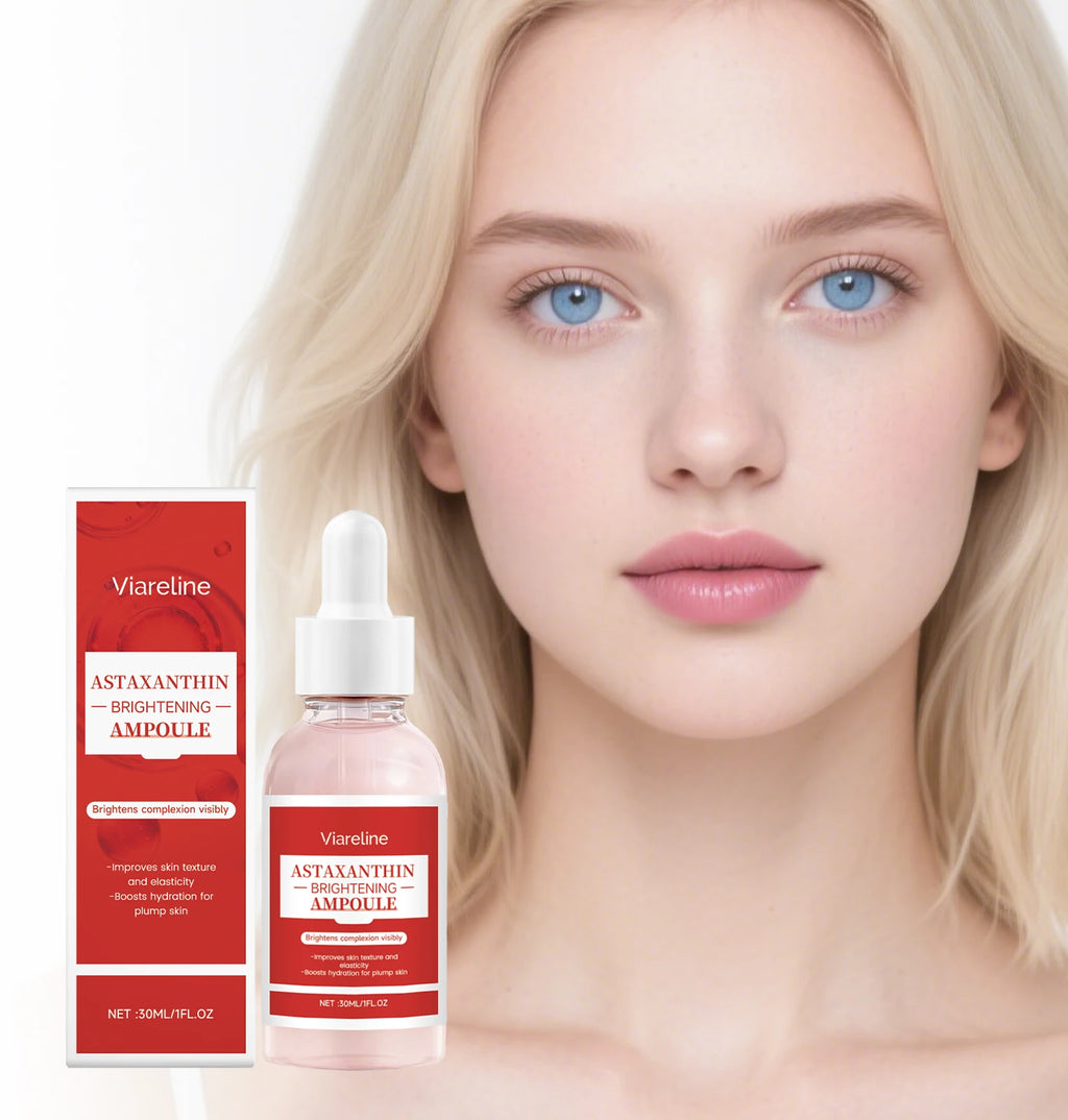 Astaxanthin Serum Hydrating Facial Moisturizing Essence Firming Brightening Lightweight Fast Absorbing All Skin Types Oasis Select