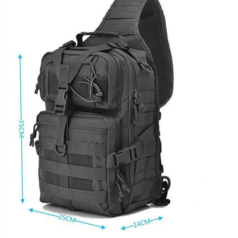 Tactical Sling Backpack – Waterproof EDC Pack for Hiking & Camping