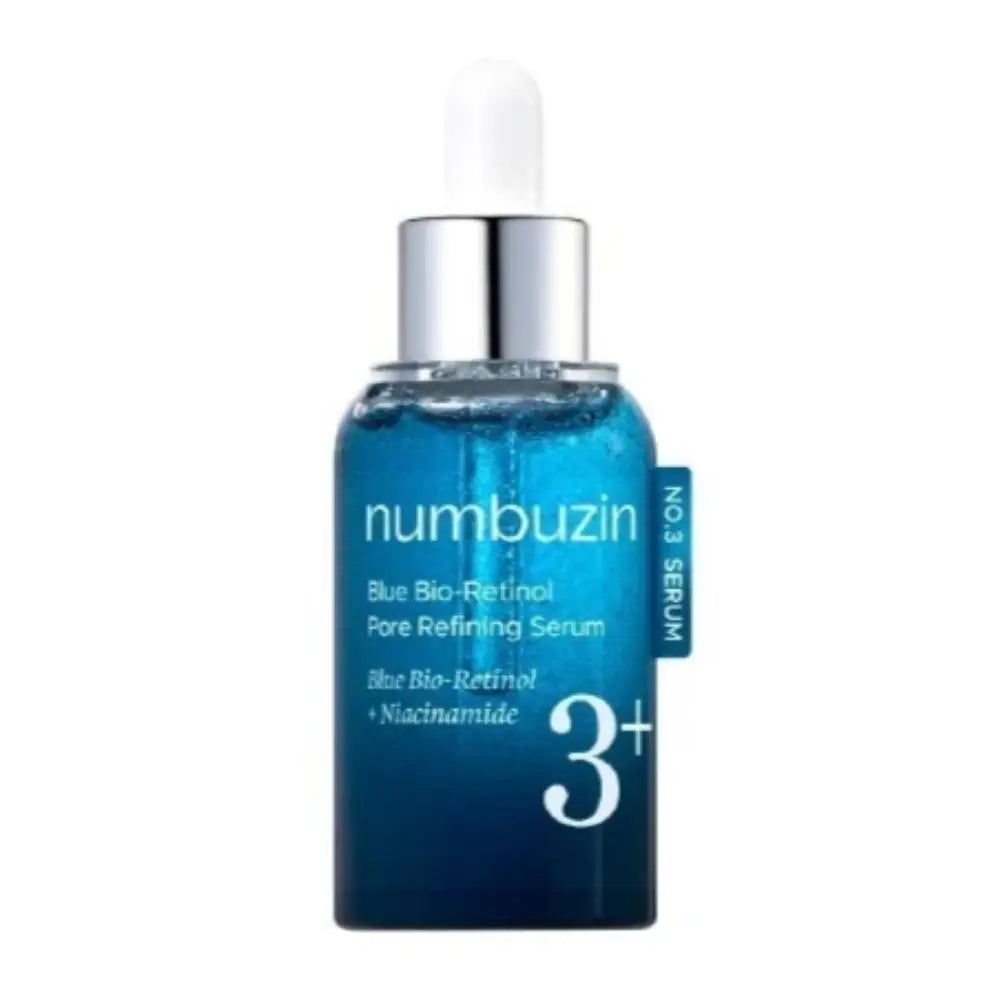 numbuzin Serum Set (No.2/3/4) - Rose PDRN/Blue Bio-Retinol/Ceramide AHA, Plumping Pore-Refining Exfoliating Facial Serums Oasis Select Retinol essence