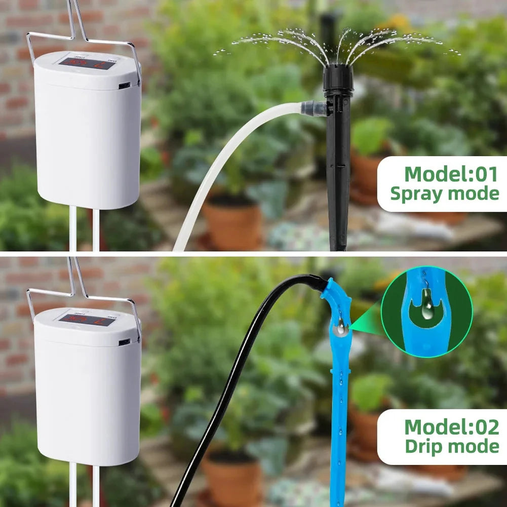 Automatic Drip Irrigation Kit 2/8/16 Heads + Timer | Plant Waterer Drip Irrigation Kit Oasis Select