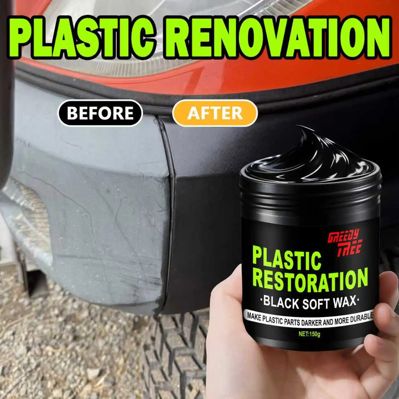 Car Plastic & Trim Restorer | UV Protection Ceramic Coating