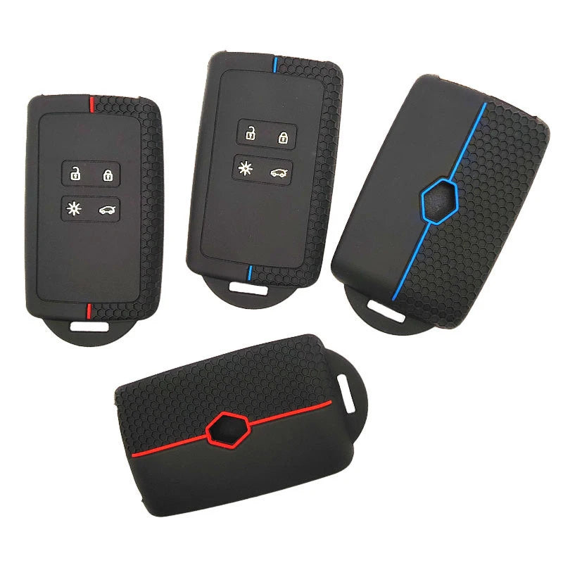 Smart Remote Control Cover, Silicone Car Key Case For Kadjar Koleos Captur Megane, Fits Dacia Duster Stepway Sandero perfectly Oasis Select