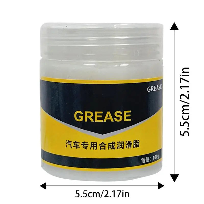 Car Door Hinge Grease 80g Car Window Track Lubricant Grease Multi-Purpose Long-Lasting Weatherproof Squeaky Door Hinge Lubricant Oasis Select