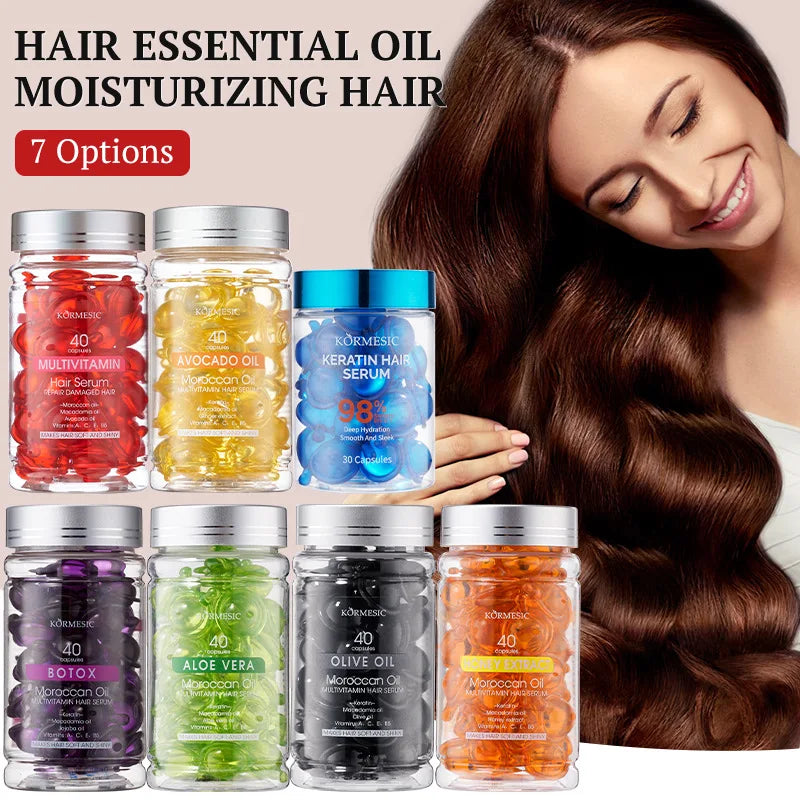 Kormesic Multi-Vitamin Hair Serum – Smooth & Fragrant Oil Hair Serum Oil Oasis Select