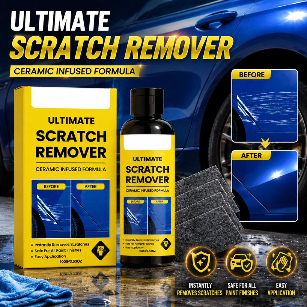 1/2/3/5/Set Ultimate Car Scratch Remover Formula Auto Paint Scratch Repair Kit With Nano Cloths For Paint Finishes Restore Shine Oasis Select