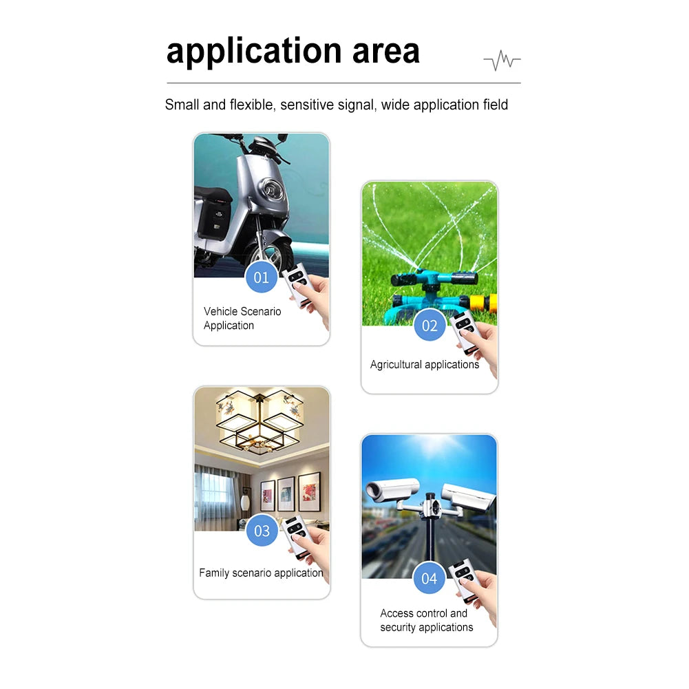 DC 12V Copy Remote Control Universal 433.92MHz Garage Gate Remote Control 1 Channel Duplicator Remote Control for Electric Door Oasis Select China Mainland