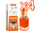 Jaysuing Collagen Serum Lift Firm Skin Boost Skin Elasticity Reduce Fine Lines Brighten Smooth Daily Use Face Skin Care Essence Oasis Select 30ml Boxed X 4PCS