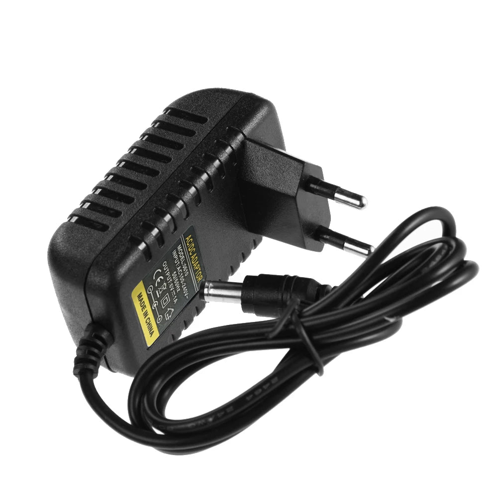 ALLOYSEED 6V 1A Universal Power Adapter EU Plug 5.5x2.5mm Power Supply Adapter Oasis Select
