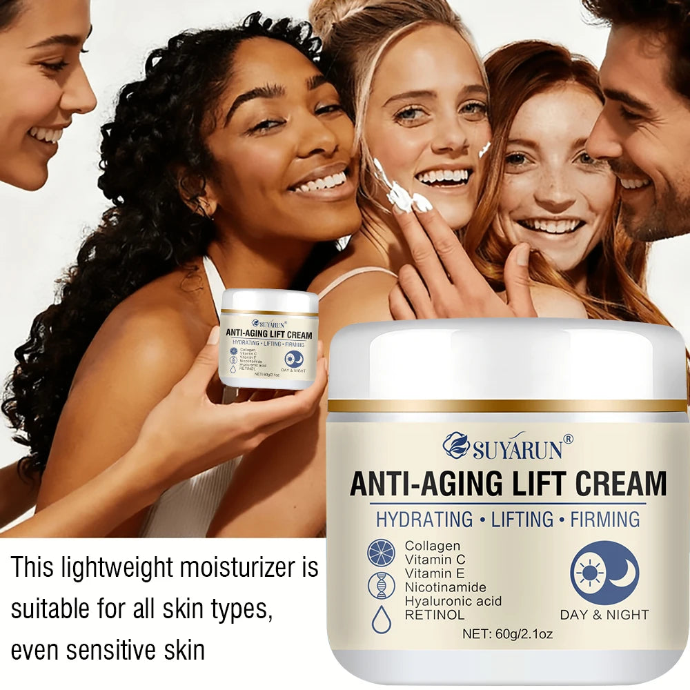 SUYARUN Retinol Collagen Face Cream – Firming & Hydrating Anti-Aging Face Cream Oasis Select