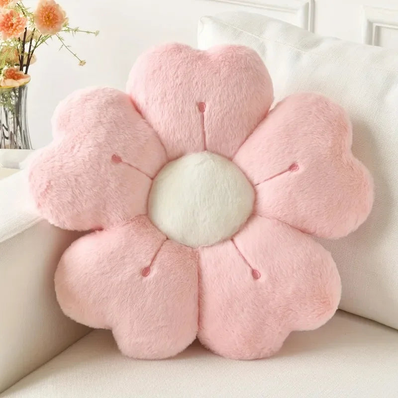 Sunflower Pillow, Daisy Seat Cushion, Flower Mat, Office Mat, Plush Toy Mat, Christmas Gift, Halloween, Thanksgiving Gift Oasis Select