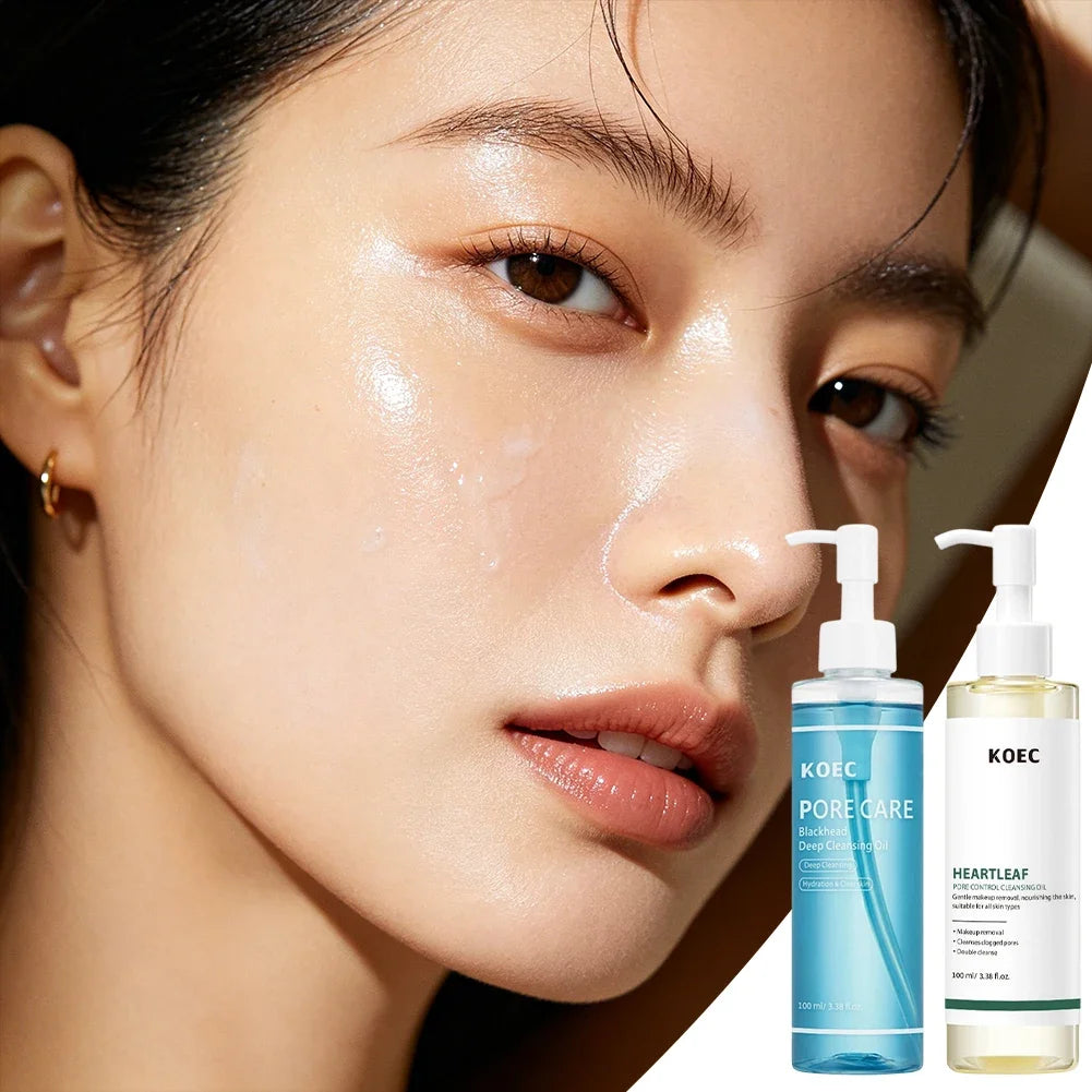 Makeup Remover Oil Purifying Pores Gentle Soothing for Face Eyes Lips Non-Tightening Refreshing Moisturizing Facial Cleanser Oil Oasis Select
