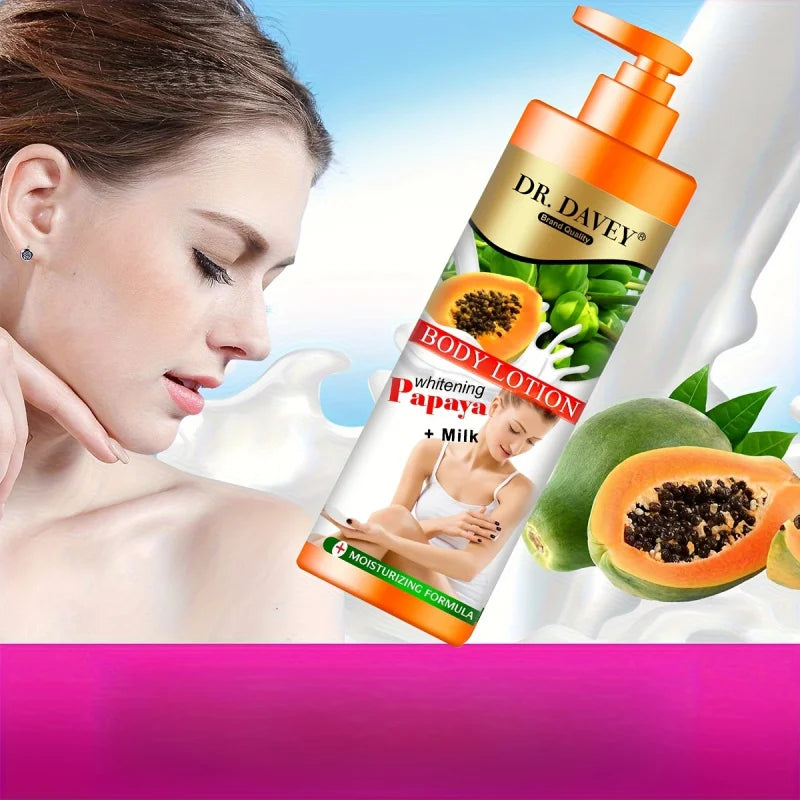 DR.DAVEY Papaya Body Lotion 500ml – Hydrating & Moisturizing
