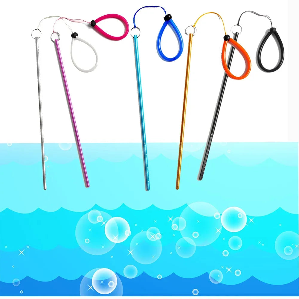 Scuba Dive Lobster Stick Pointer Rod Aluminium Alloy Tank Banger Underwater Shaker Noise Maker Oasis Select