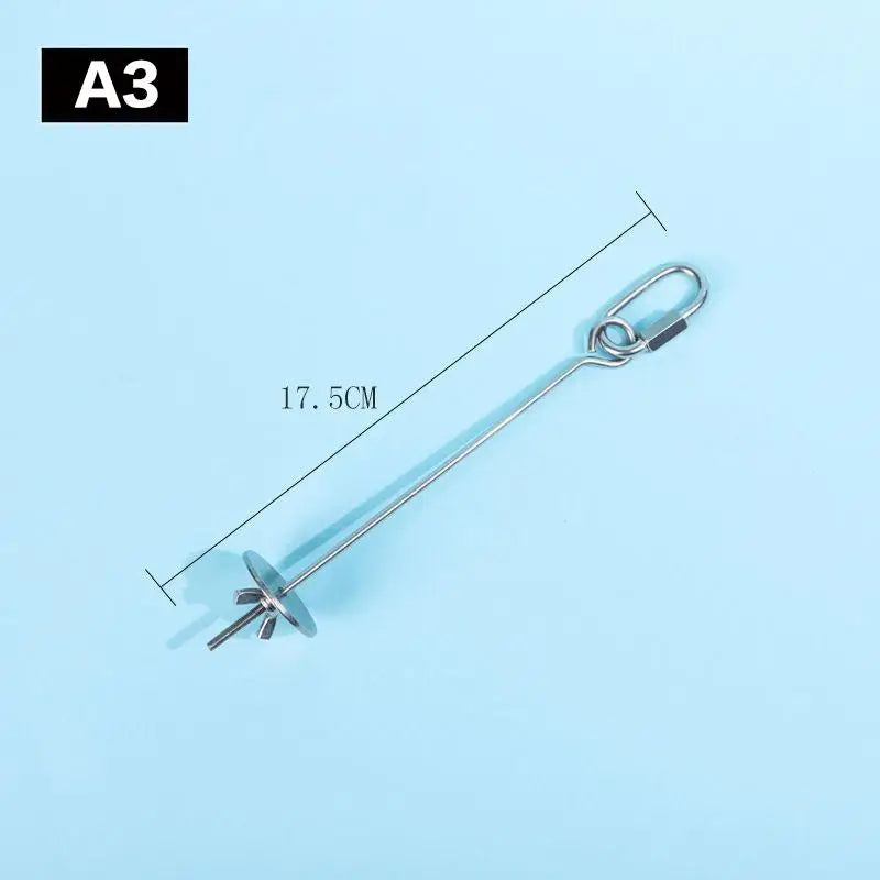 Stainless Steel Parrot Fruit & Veggie Feeding Fork | Bird Cage
