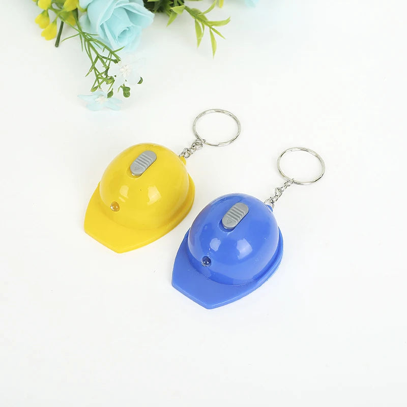 SUSU 1pc Portable Mini LED Helmet Shape Beer Bottle Opener Kitchen Tool Accessories Keychain Pendant Oasis Select