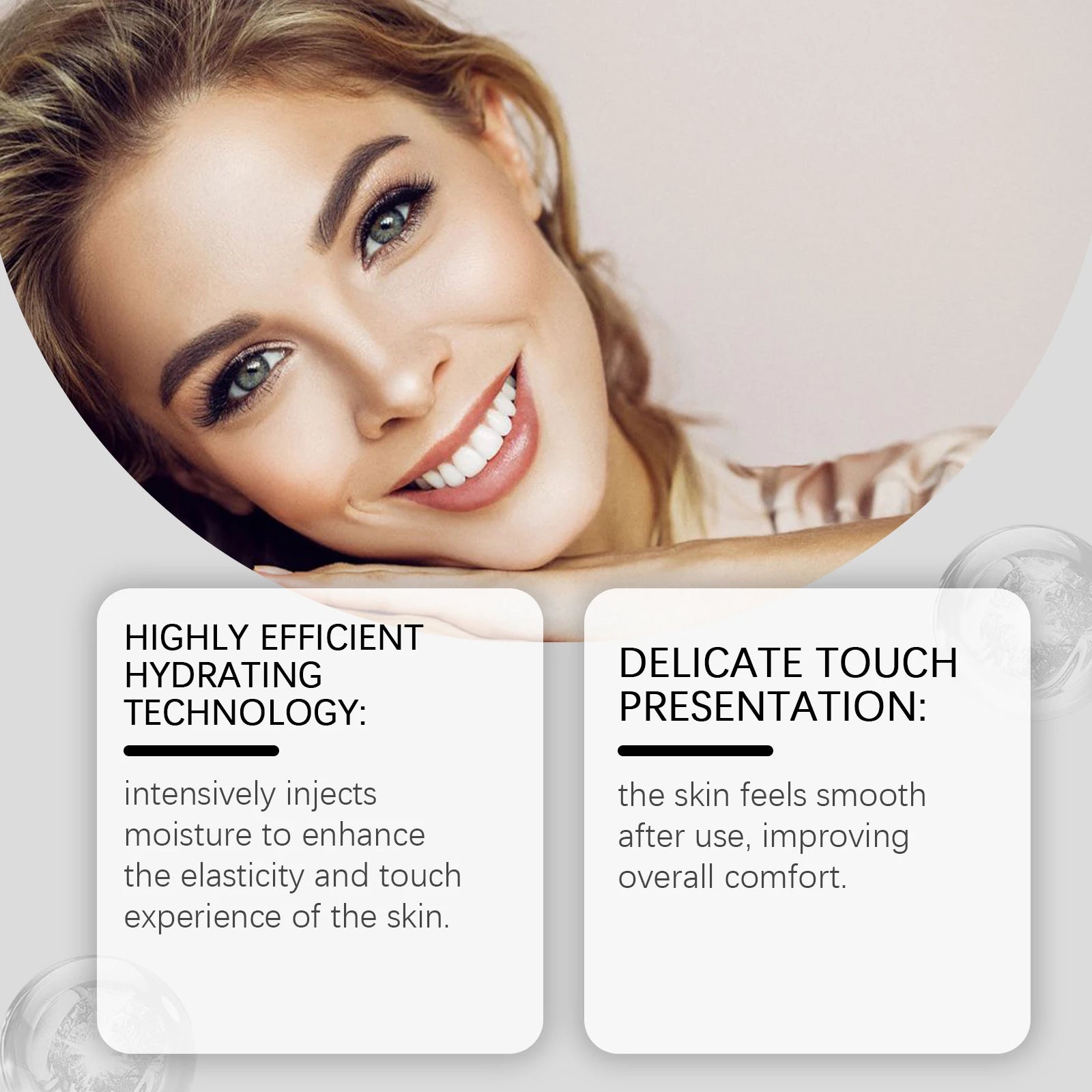 Hyaluronic Acid Facial Roller Set – Daily Hydration & Cleansing