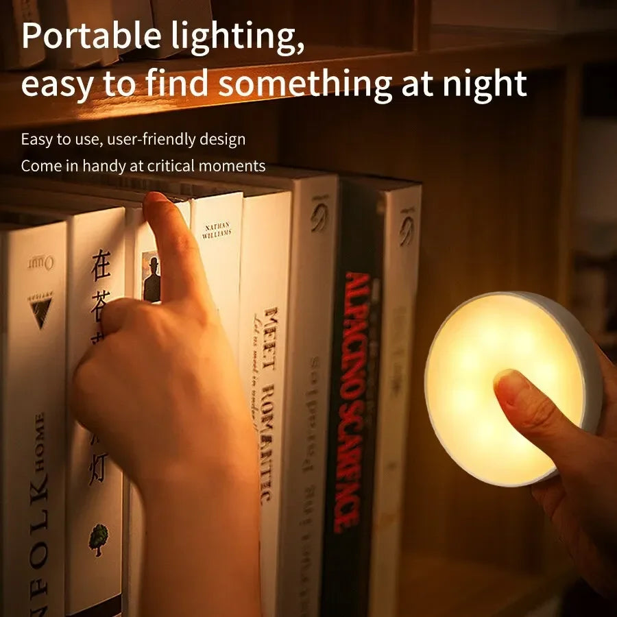USB Rechargeable LED Motion Sensor Night Light | Cabinet Closet