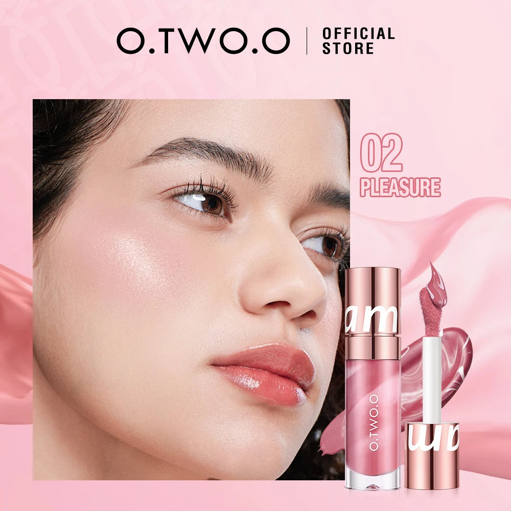 O.TWO.O Liquid Blush – Matte, High Pigment & Long Lasting