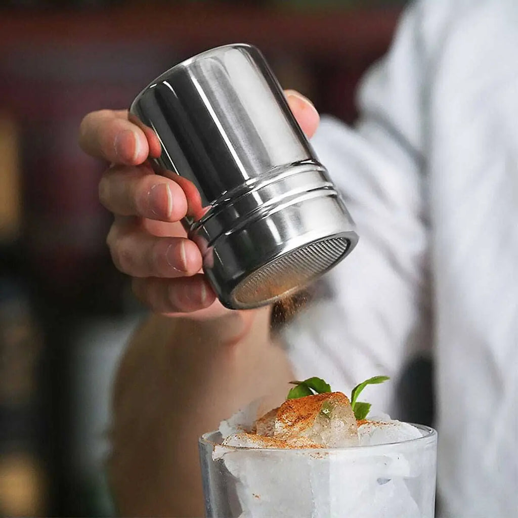 Stainless Steel Mesh Powder Shaker – Cocoa, Spice & Sugar Spice & Powder Shaker Oasis Select