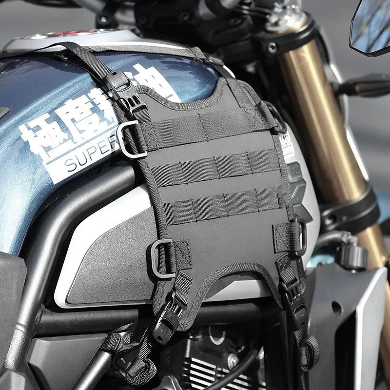 Motorbike Fuel Tank Side Bag Universal Mounting Base Front Load Saddle Bag Hanging Base for Motorcycle Accessories Oasis Select