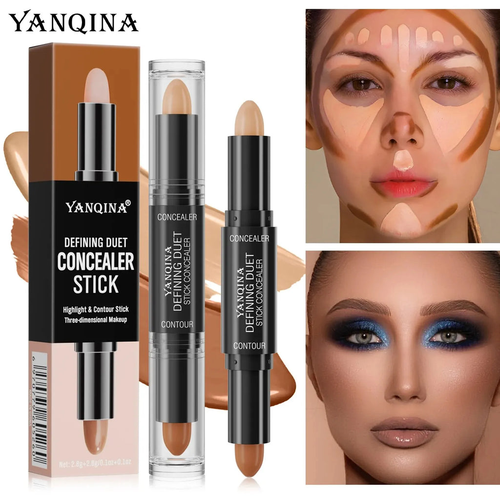 YANQINA Contour Stick Duo – Highlight & Shadow Cream Stick