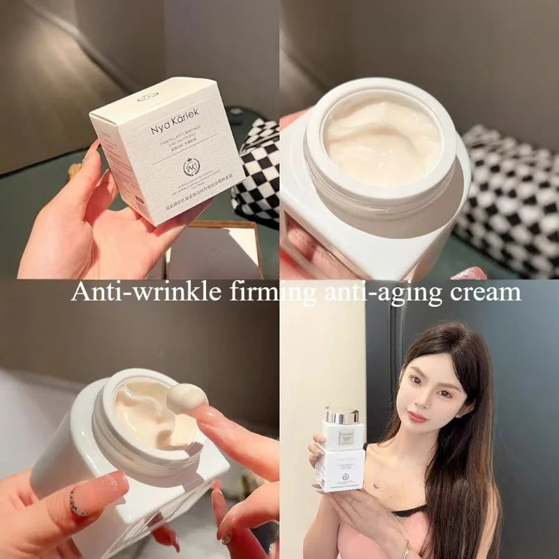 Luxury Rejuvenating Cream Smoothing Wrinkle Concentrate Firming Complex,Overnight Recovery Tired Skin Elasticity Boost,Spa-Grade Oasis Select